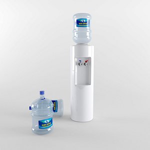 water cooler 3d model