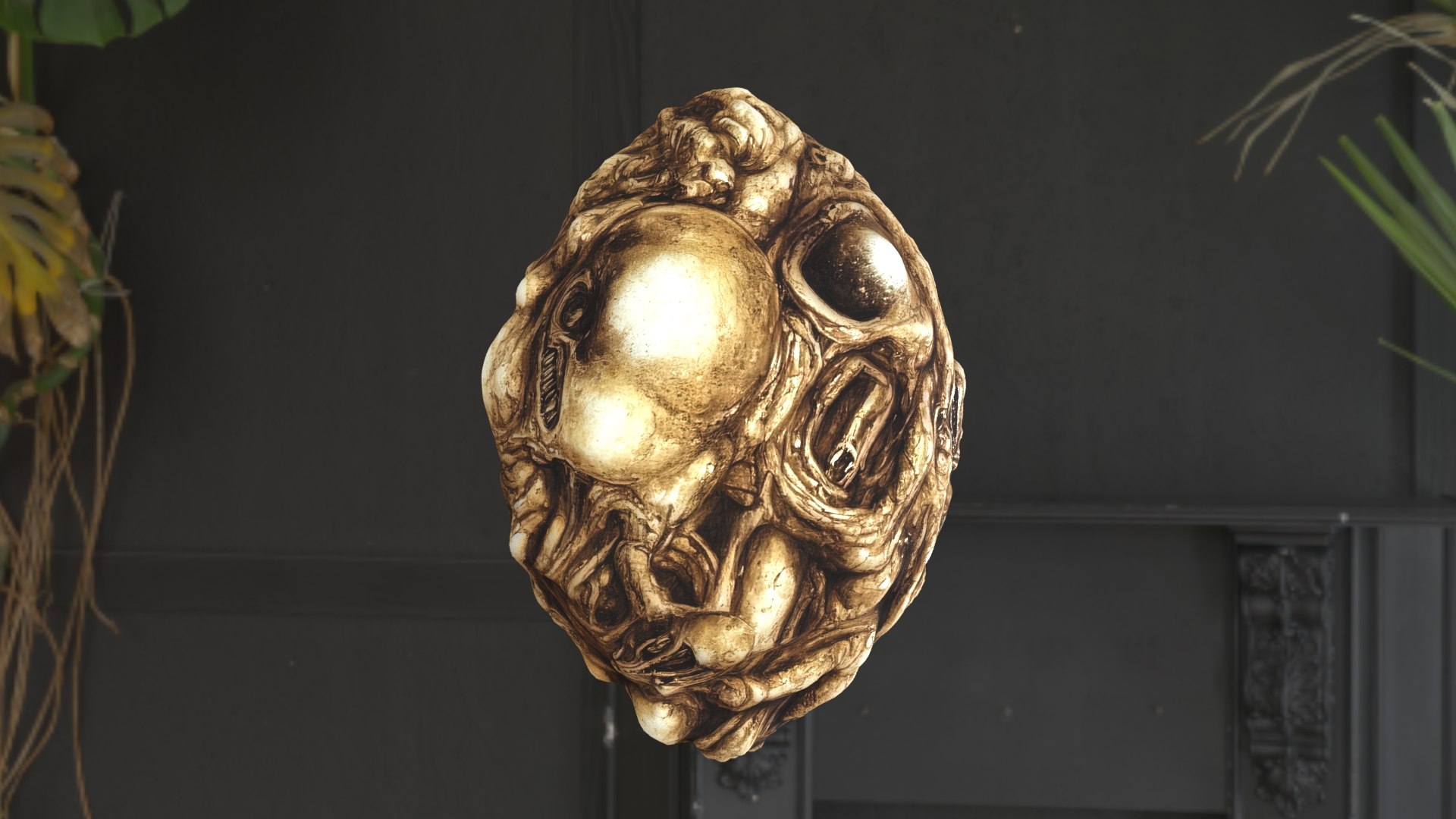 3D Horror Egg TurboSquid 1988777