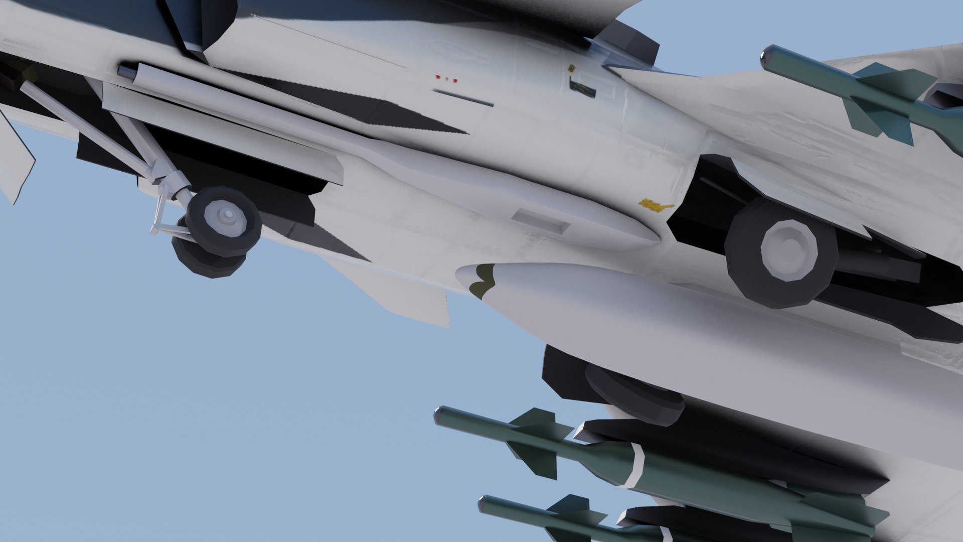 Saab JAS-39 Gripen jet fighter lowpoly 3D model https://p.turbosquid.com/ts-thumb/0e/vL5zH1/qX/preview23/jpg/1707342487/1920x1080/fit_q87/0a810fddc6eb3c0c8a3eb377c114be04bec3d29e/preview23.jpg