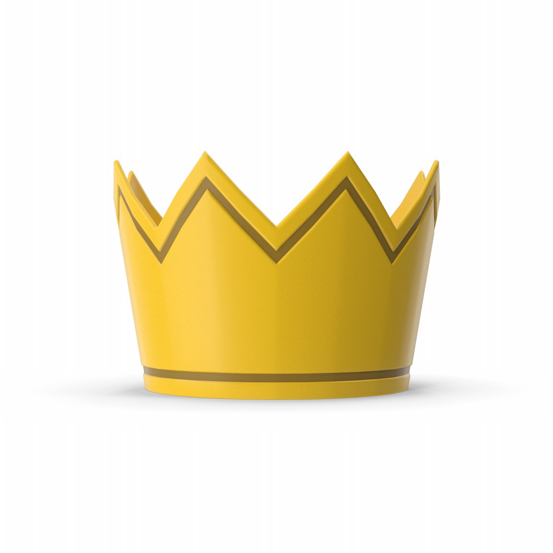 Cartoony Crown 3D model https://p.turbosquid.com/ts-thumb/0e/vchVDK/P6/cartoonycrown.i01.2k/png/1707677032/1920x1080/fit_q87/c83eabdc33c8f1d776b7ef111e2c51f2459396a8/cartoonycrown.i01.2k.jpg