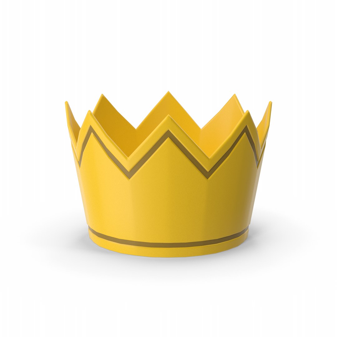 Cartoony Crown 3D model https://p.turbosquid.com/ts-thumb/0e/vchVDK/fR/cartoonycrown.h02.2k/png/1707677062/1920x1080/fit_q87/4cdba6b2011f7d455faeb7cb72d395ea3499bf24/cartoonycrown.h02.2k.jpg