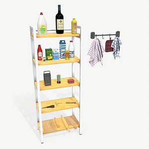 3D model Kitchen Accessories
