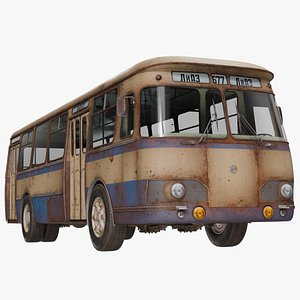 LiAZ677 01 f 3D model