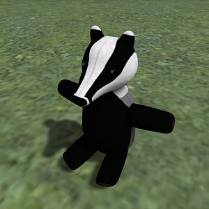 Badger Plushie
