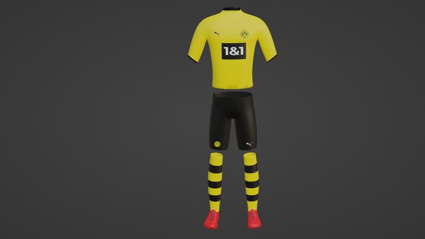 Borussia Dortmund Sportwear 3D model