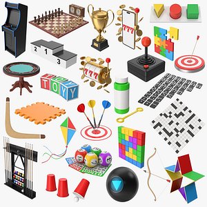 Arcade Games Entertainment Sport Models Collection