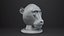 Busto de babuino - Figura de animal
