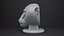 Busto de babuino - Figura de animal