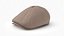 3D Flat Cap Collection model