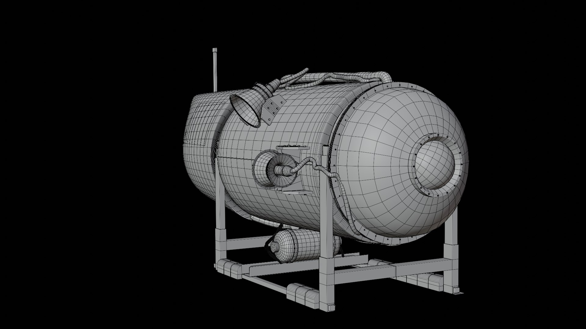 OceanGate Titan Modell Submarine Blender 3D Model TurboSquid 2087387