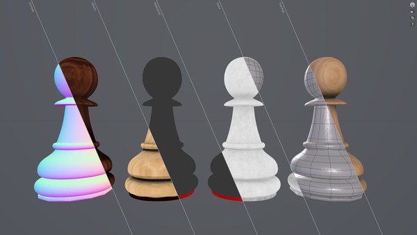 modelo 3d Peón de ajedrez - TurboSquid 1672949