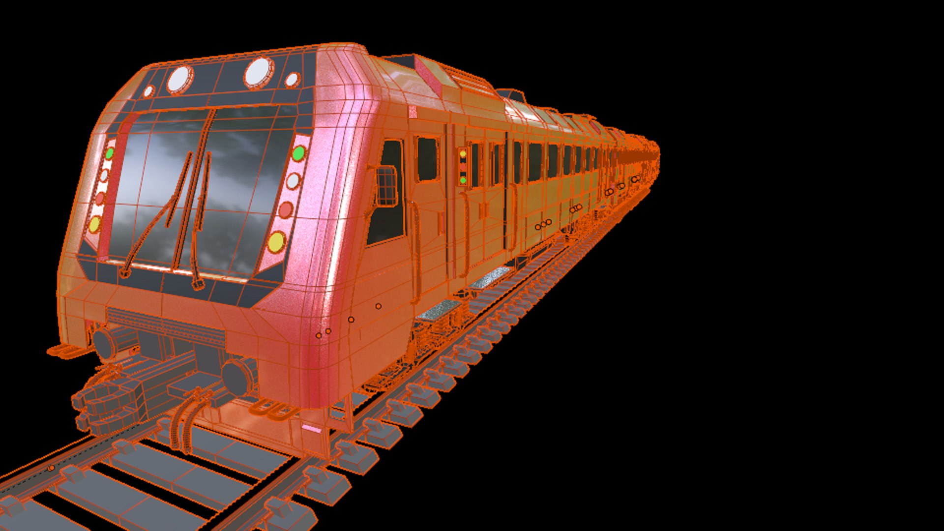 Bullet Train 3D - TurboSquid 1856836