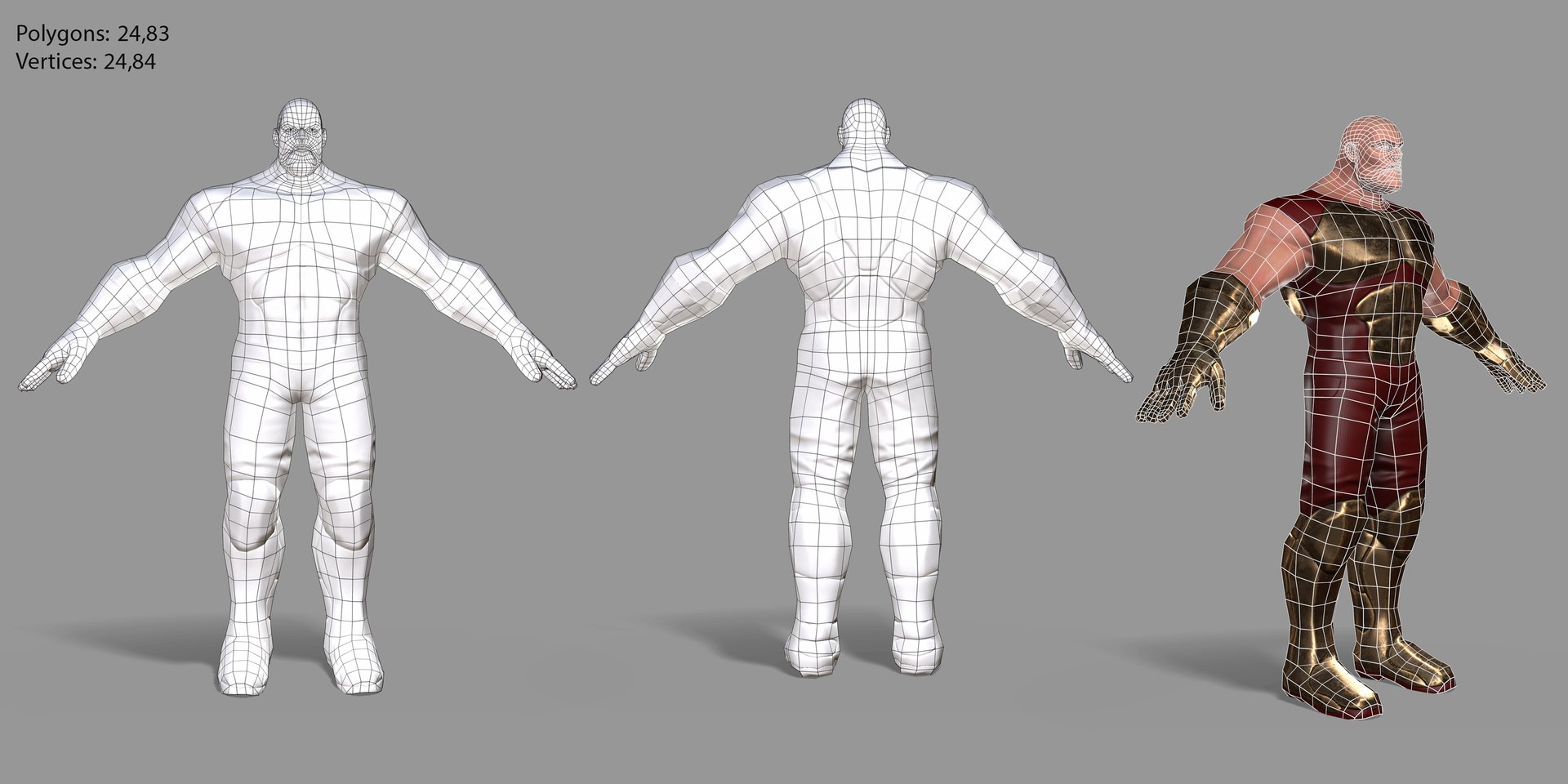 Ready superhero 3D model - TurboSquid 1309529
