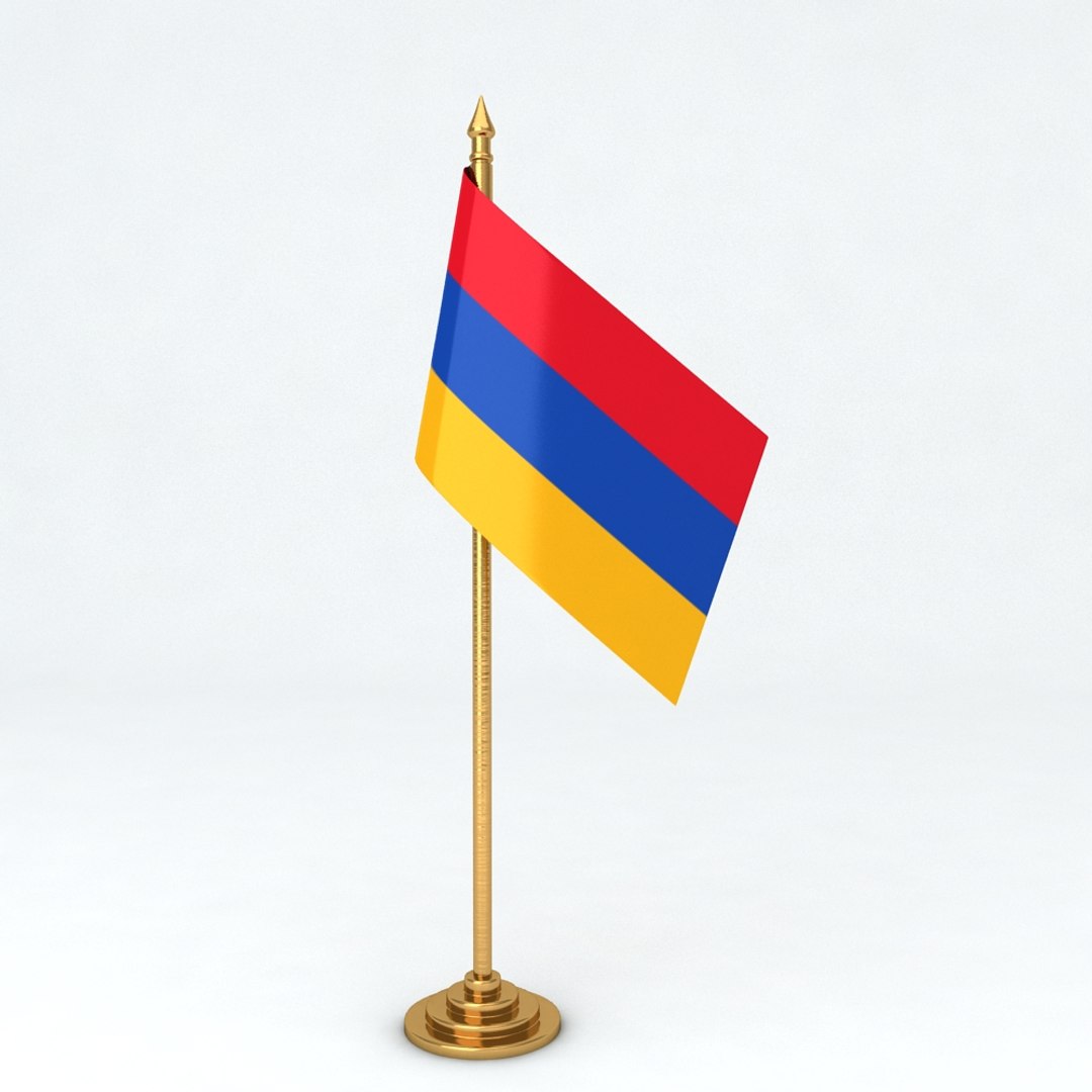 flag 3d model