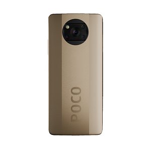 3D Poco X3 Pro 3D Model model