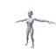 Anime Woman  1 61m basemesh