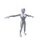 Anime Woman  1 61m basemesh