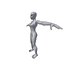 Anime Woman  1 61m basemesh