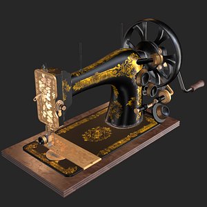 old antique sewing machine model