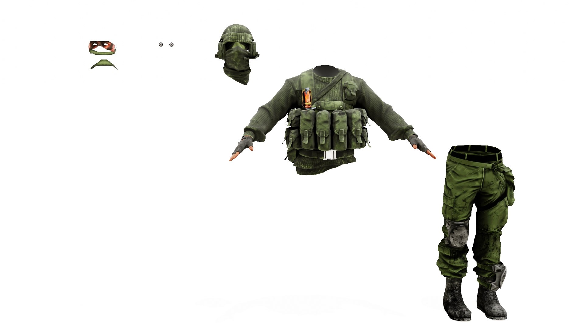 Мишин солдат 3. Soldier 3d model. Картинки камуфляжей для МТА.