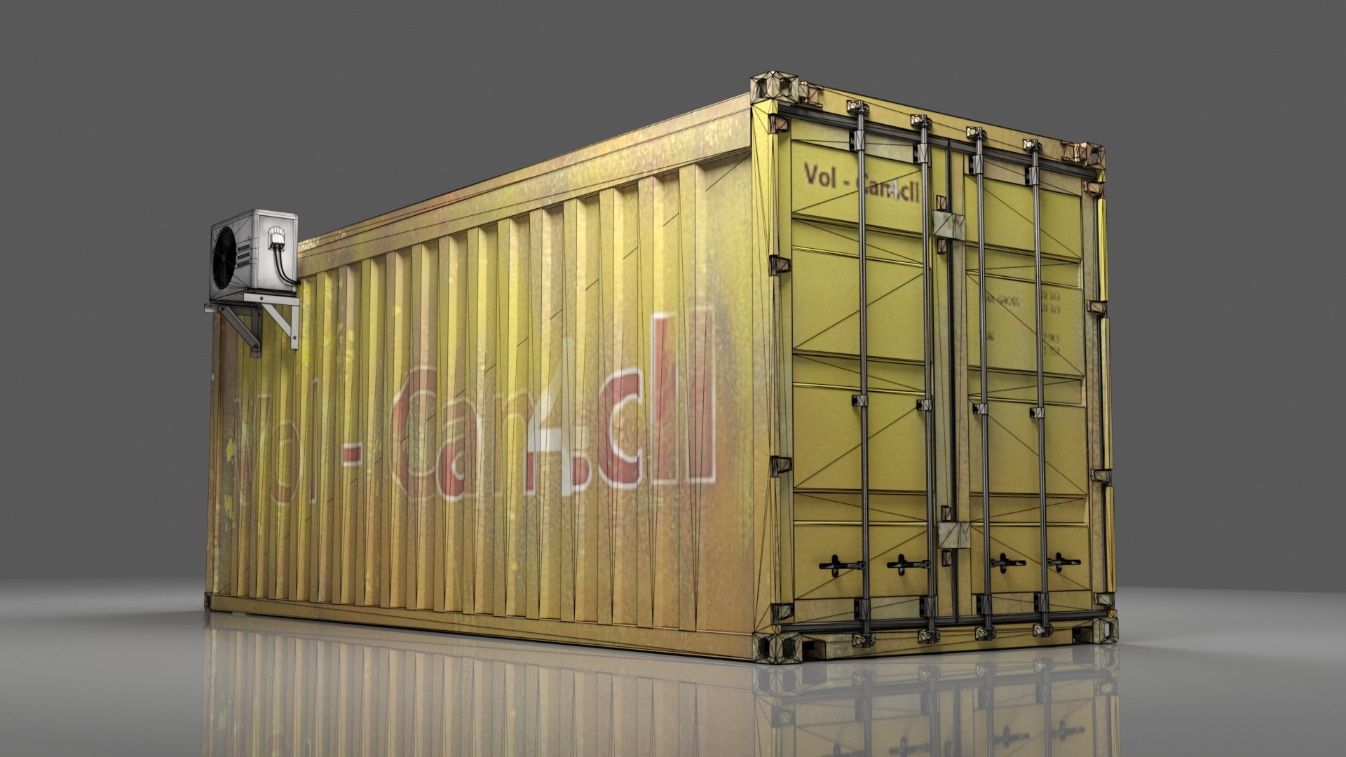 3D container TurboSquid 1685140