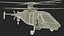 Futuristic Military Helicopter
