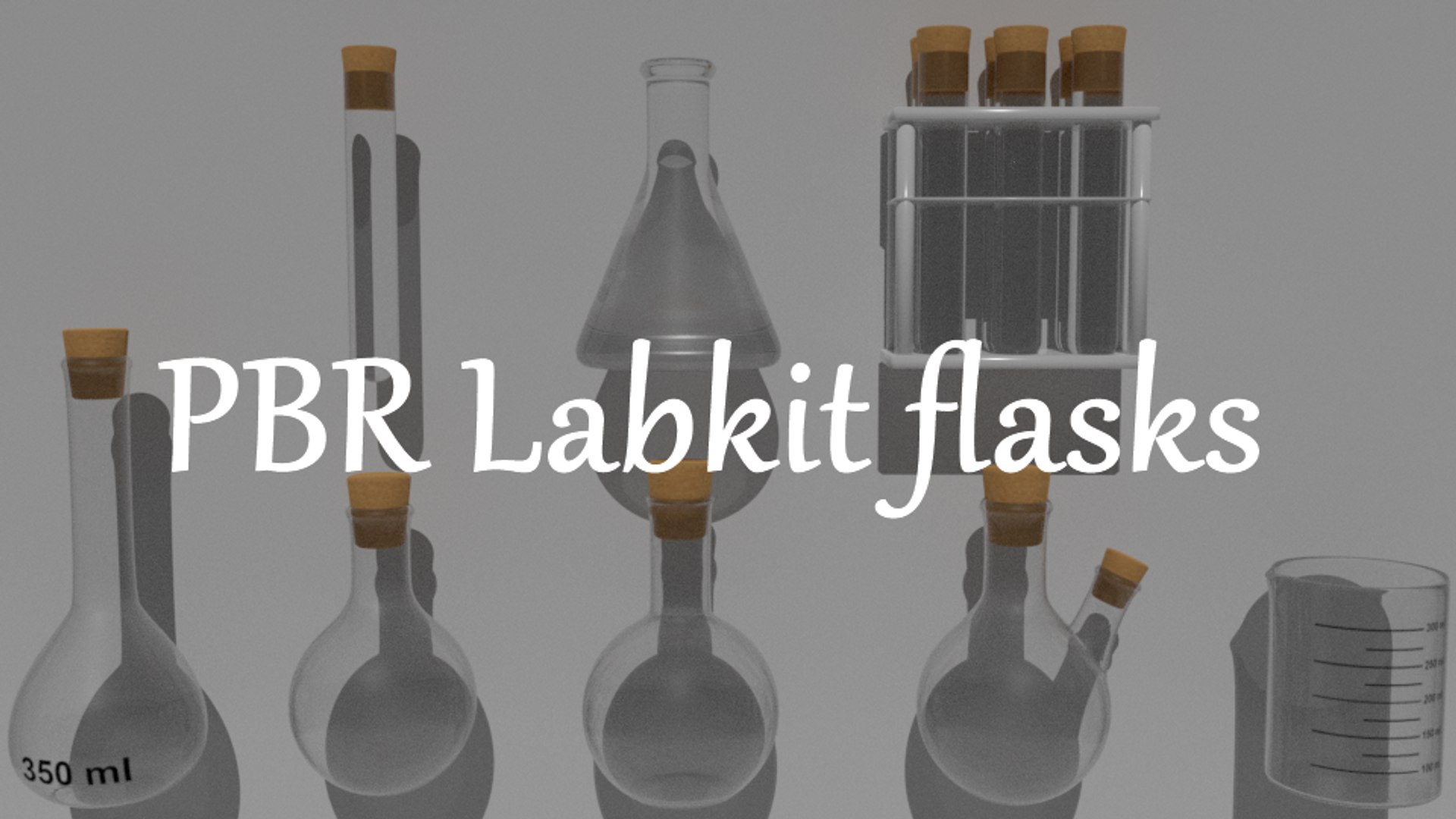 Free Pbr Conical Flask 3D Model - TurboSquid 1321814