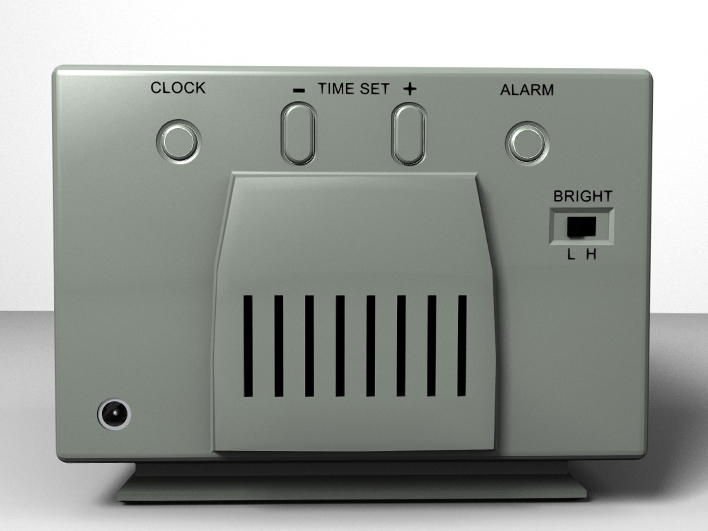 Clock Radio 3d Model