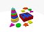 3D model Baby Toys Bebek oyuncaklari
