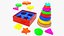 3D model Baby Toys Bebek oyuncaklari