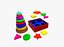 3D model Baby Toys Bebek oyuncaklari