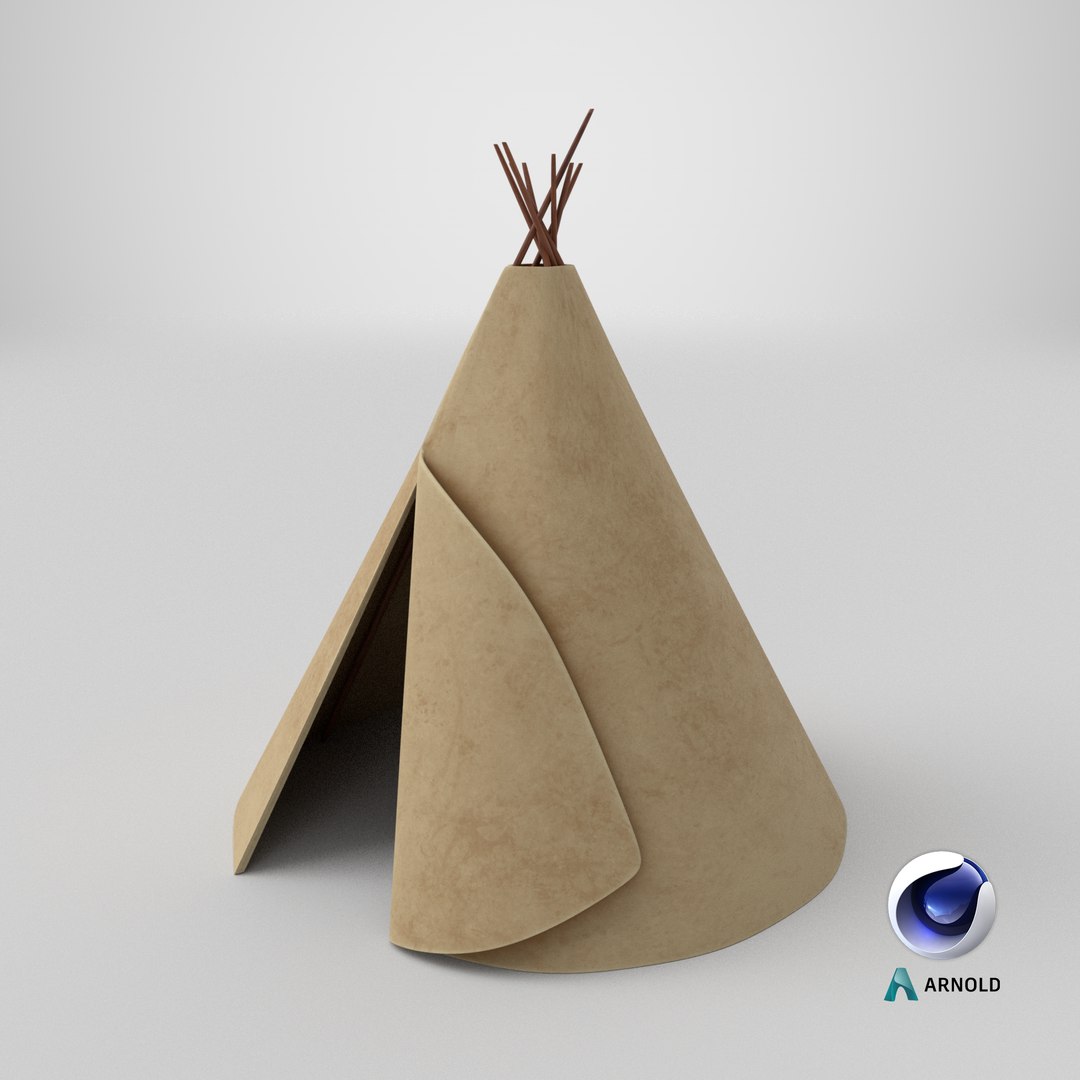 3D Teepee https://p.turbosquid.com/ts-thumb/0f/vaTpYd/0O/stemcell_cinema_4d_arnold_render/png/1727224619/1920x1080/fit_q87/50f7c38e61d7f3ef855ae7a8acf9fb1e709dcaa8/stemcell_cinema_4d_arnold_render.jpg