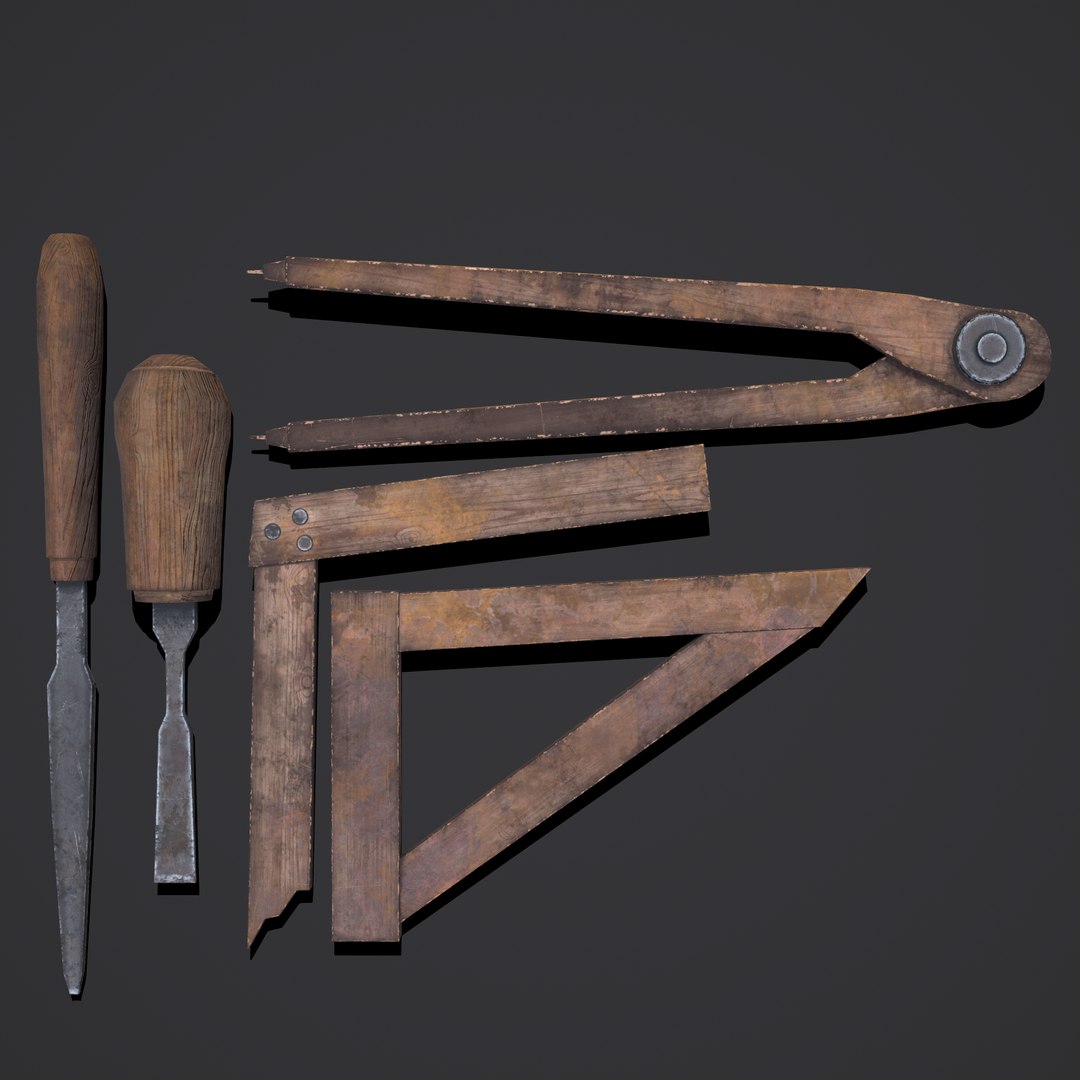 Carpenter Handworking Tools model https://p.turbosquid.com/ts-thumb/0f/yAuTEV/0B/4/png/1623102361/1920x1080/fit_q87/7dad3a4f0c28e64b85e668fb30e00f0570c3f38b/4.jpg
