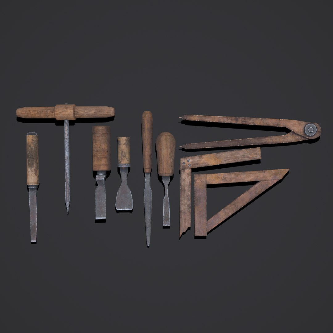 Carpenter Handworking Tools model https://p.turbosquid.com/ts-thumb/0f/yAuTEV/R2/6/png/1623102527/1920x1080/fit_q87/0110789d3cf0d9e9cd02c833a6ea0eb42d620fab/6.jpg