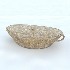pot antique 4 3D model