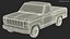 Ford F Series Ranger 1980 Pickup Truck Red