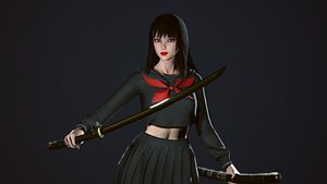 Japanese School Girl