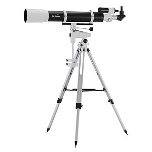 3D Refractor Telescope with Mount Tripod