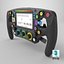 3D Racing Steering Wheel 4K PBR model