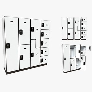 Locker 3D model