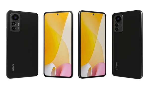 3D Xiaomi 12 Lite Black