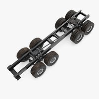 Chassis for Super Heavy Trucks and Fifth Wheel