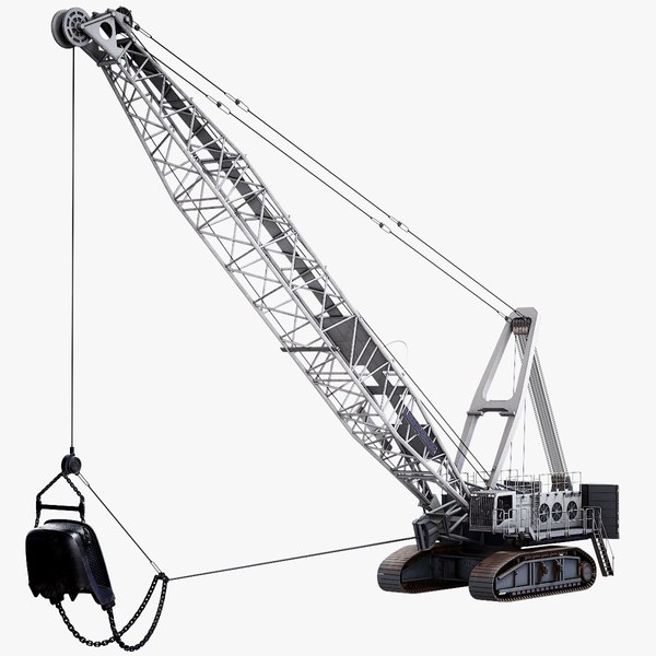 Dragline Excavator 3D Models for Download TurboSquid