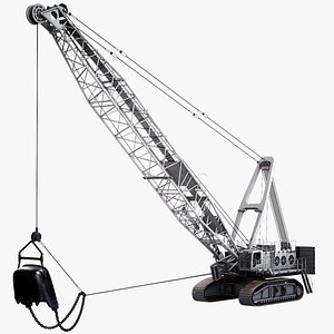 Mining Dragline Excavator Liebherr HS8300 White