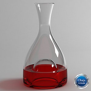 decanter wine 3d model