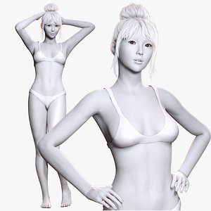 Download a Free High-Quality Female Fully Rigged