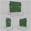 Professional U Stand Greenboard Trio - Customizable Writing Board Set