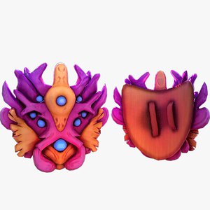 shield stylized model