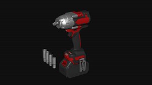 Impact Wrench 3D model