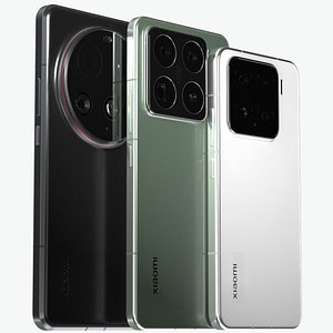 3D Xiaomi 15 Ultra and 15 Pro and 15 model